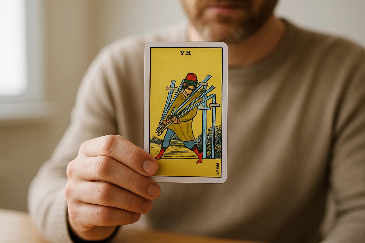 7 de espadas: significado y simbolismo en el tarot tradicional