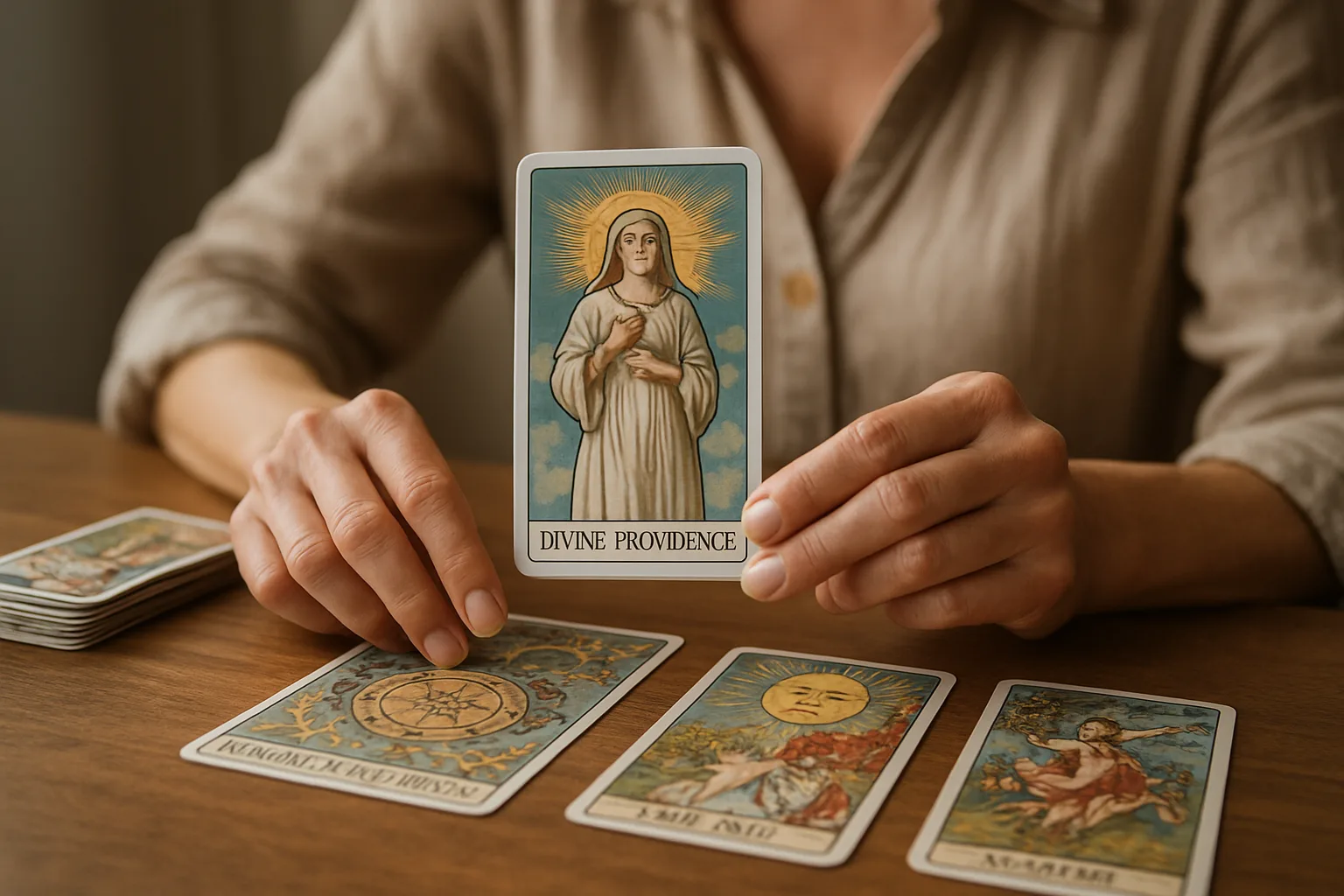 Divina providencia en el tarot: origen, simbolismo y significado en la lectura