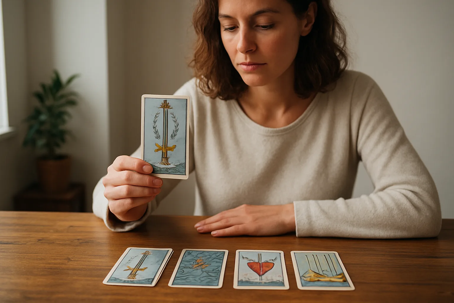 Espadas en el tarot: significado, simbología y usos en la lectura