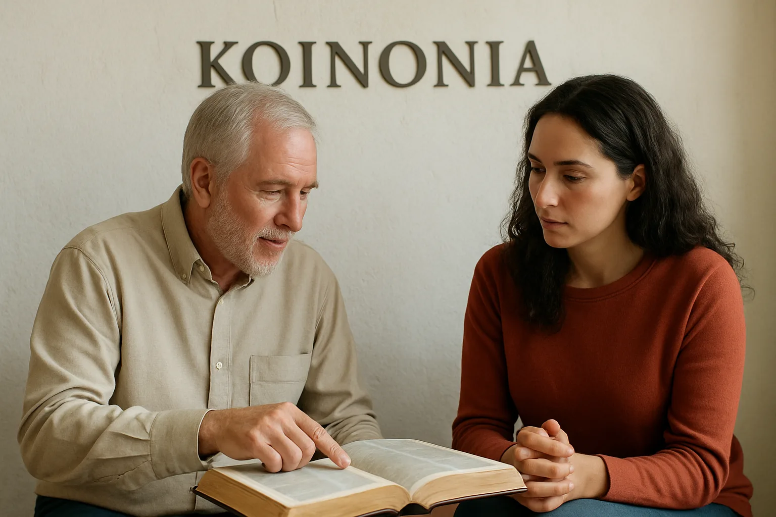 Koinonía significado: origen, simbolismo y su interpretación espiritual