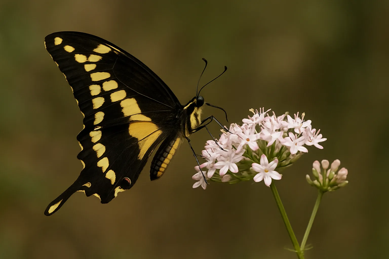 Mariposa negra y amarilla: significado espiritual, origen y simbolismo