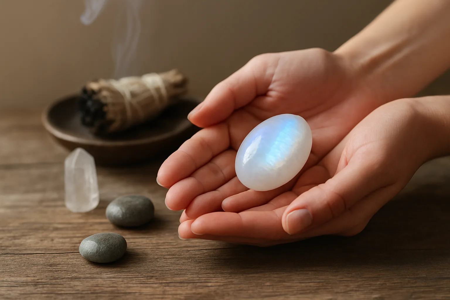 Piedra luna: significado, usos espirituales y cuidados esenciales
