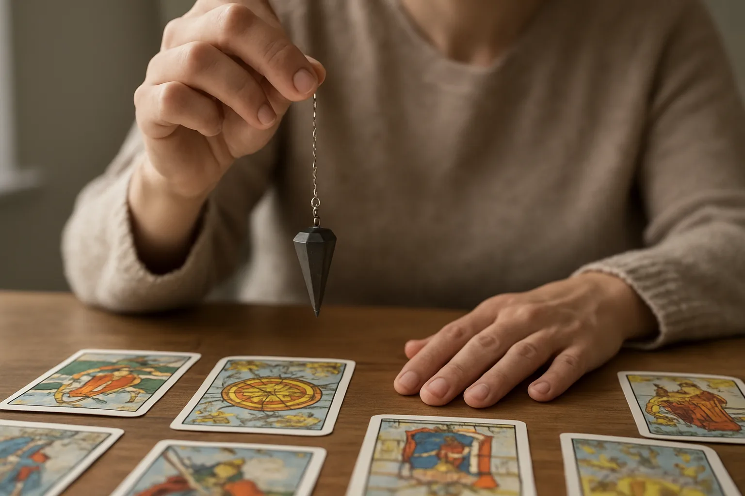 Qué es péndulo sí o no y qué significa en la práctica del tarot
