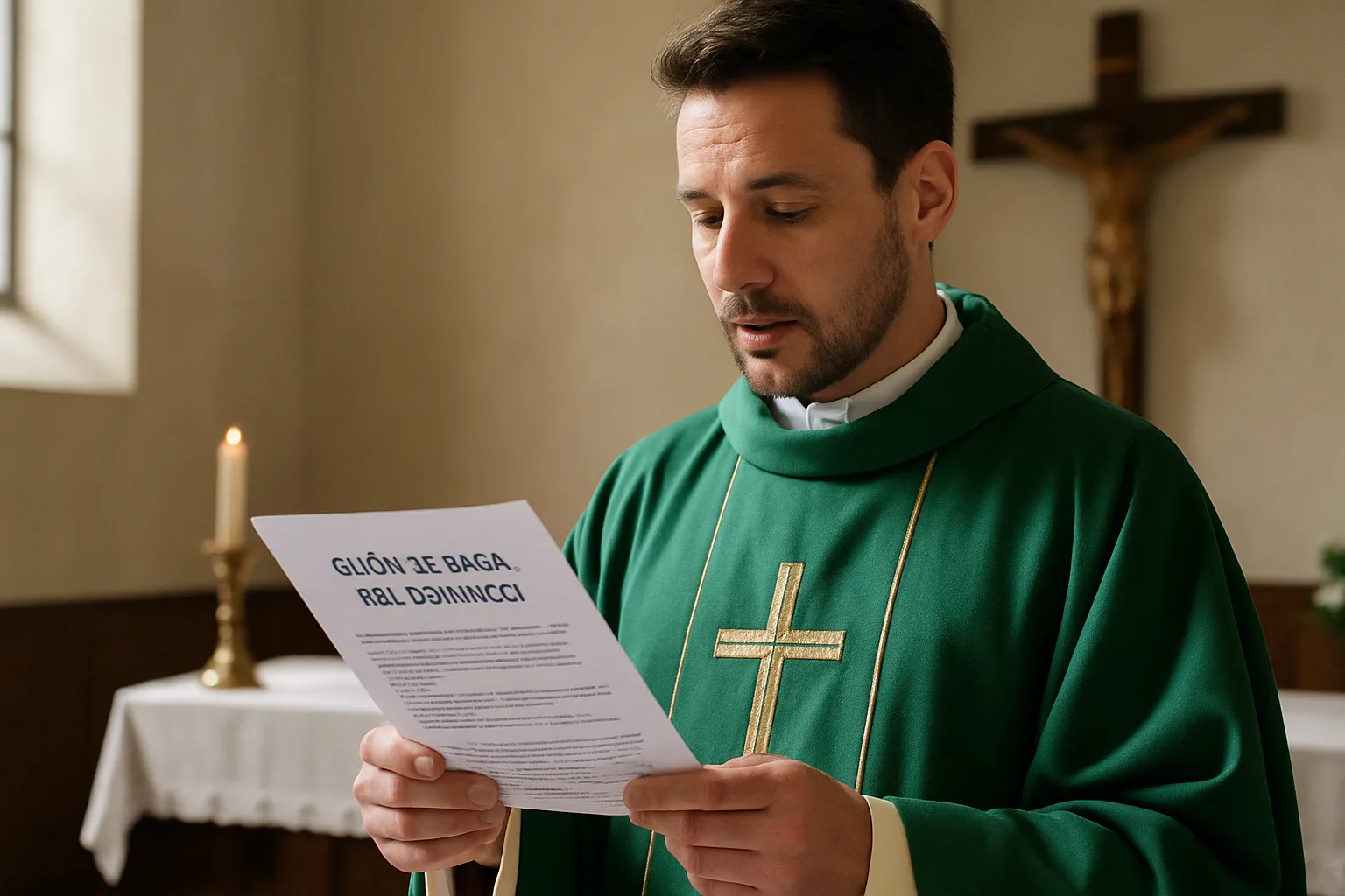Qué es guión de misa del domingo y qué representa en la tradición espiritual