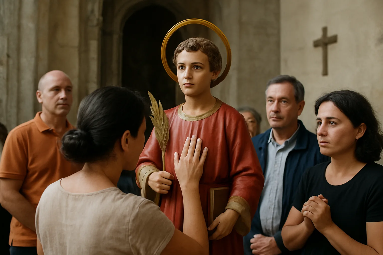 San Tarsicio: significado espiritual y devoción popular en la iglesia